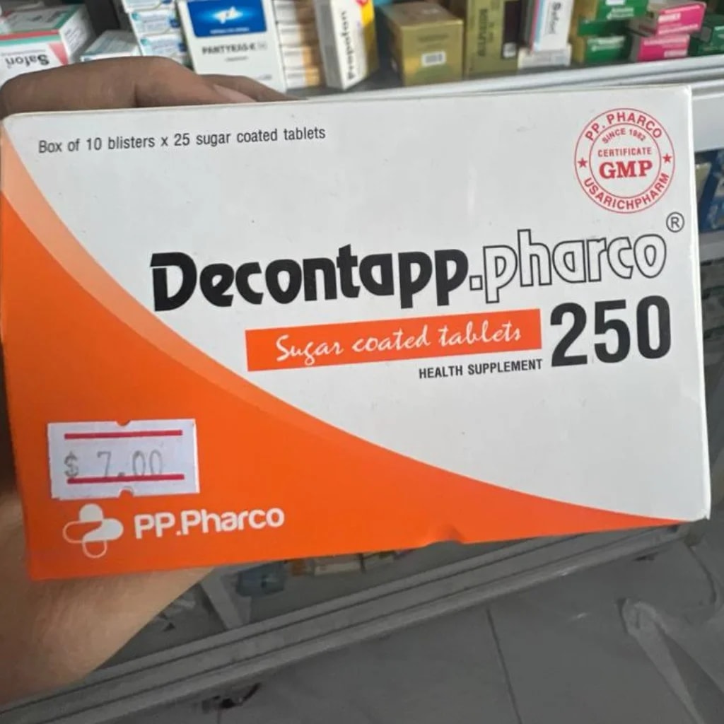 Decontapp.pharco 250 250mg - SETHIKA CARE Pharmacy