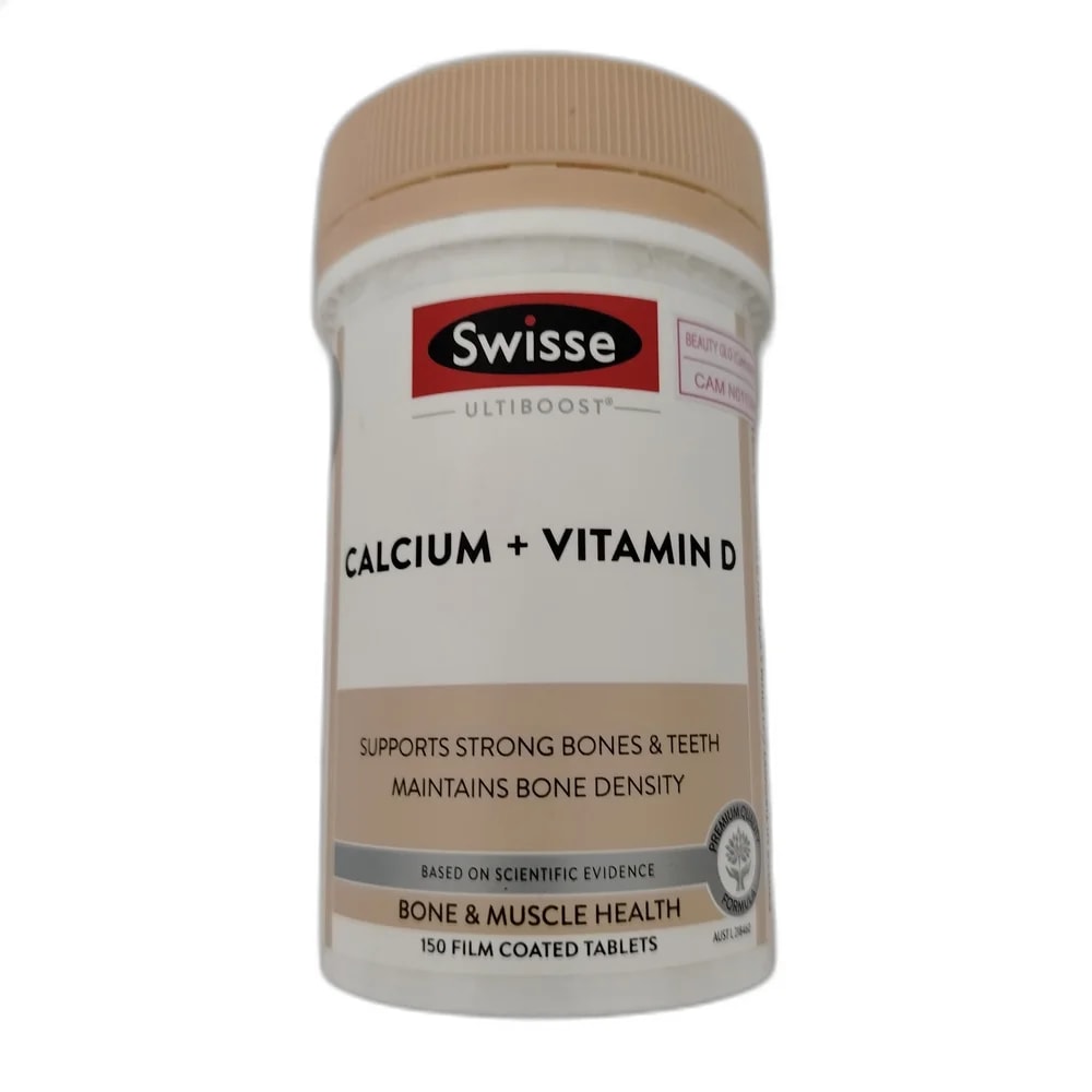 Swisse Ultiboost Calcium + Vitamin D - DHOU CARE PHARMACY