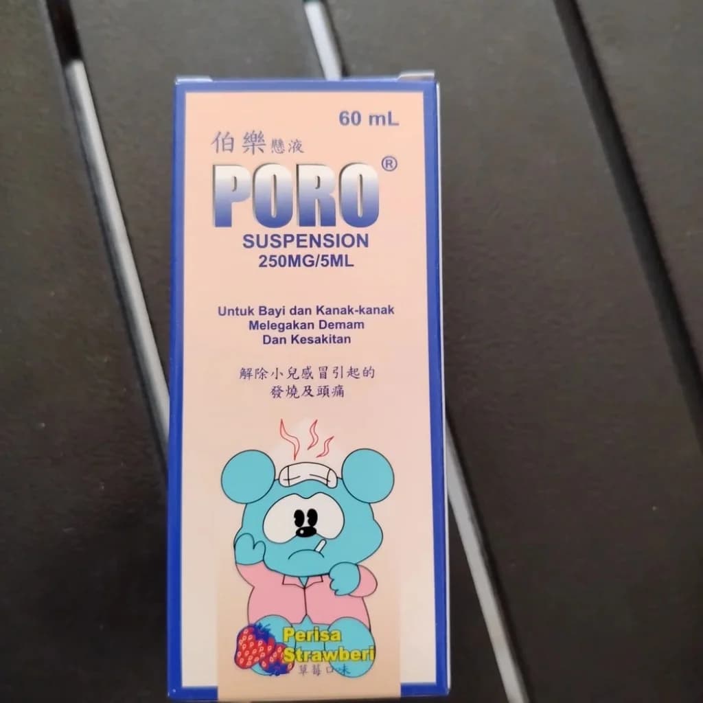 Poro 250 mg/5 mL (60 mL)