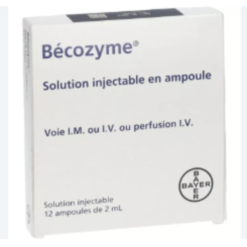 Becozyme Vitamin B Injectable 12 ampoules x 2ml - PHARMARCY DARA RAKSMEY KOK CHAMBOK