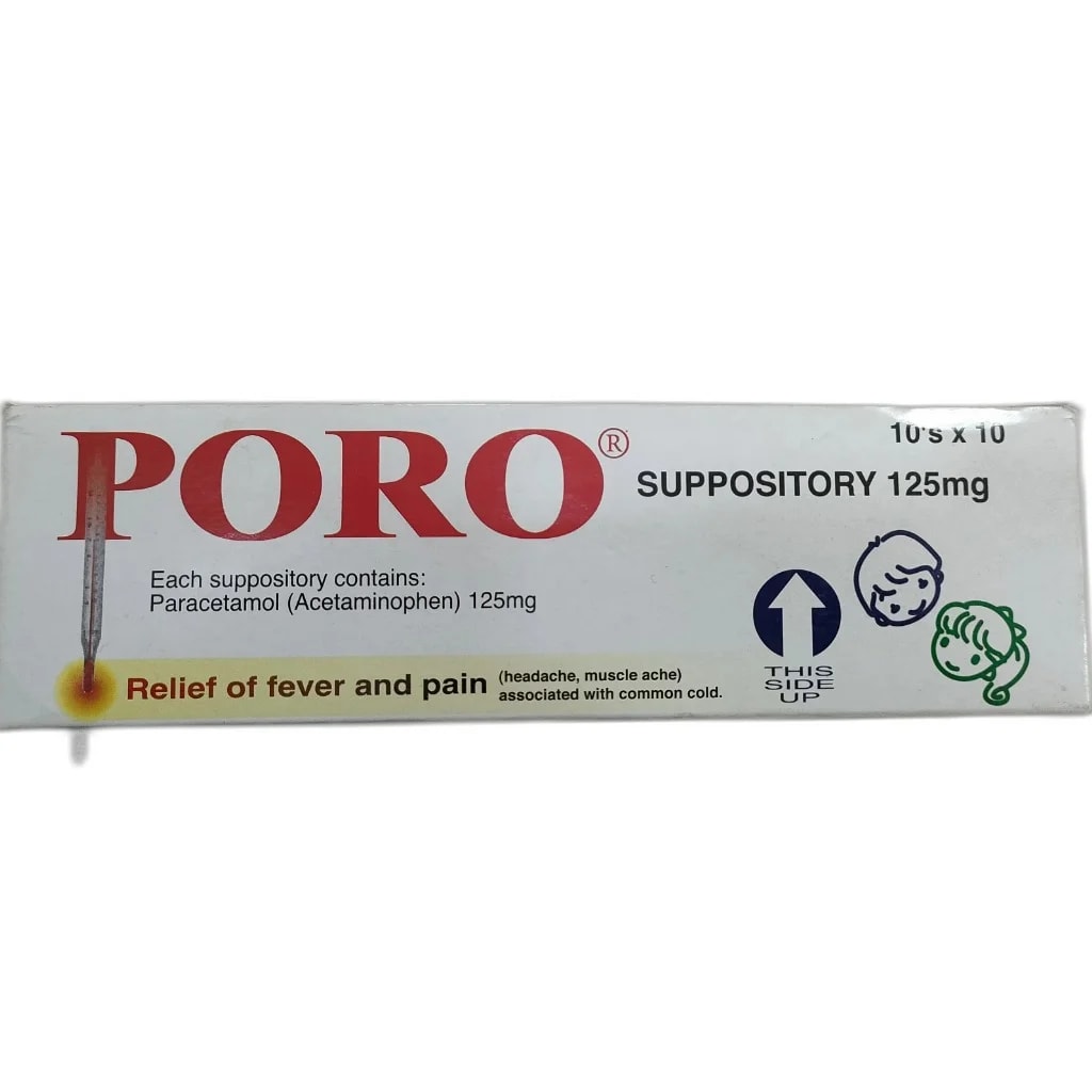 Poro supp 125 mg - PONLEU DOUNG DARA PHARMACY