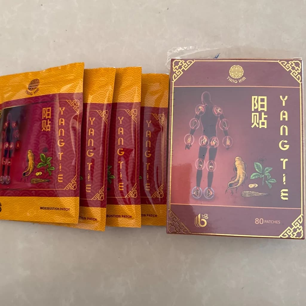 Yang Tie Moxibustion Patch 4 70mm*100mm