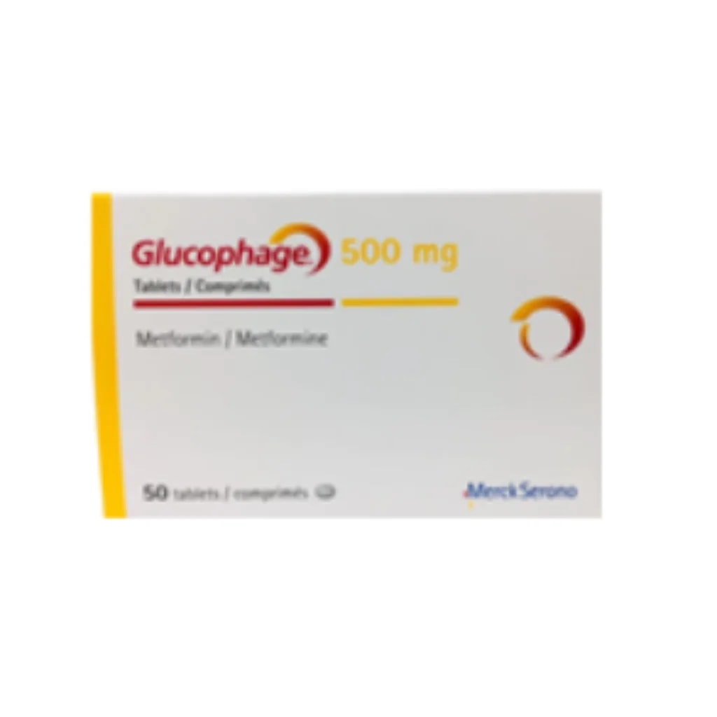 Glucophage 500mg (Metformin) 500mg - Phnom Penh Care Pharmacy 2ND Floor / Under CENTRAL HOSPITAL