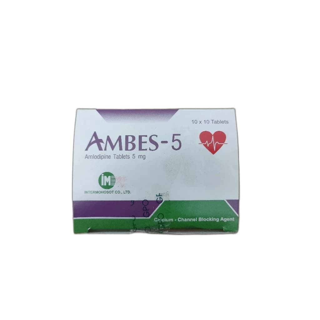 Ambes-5 Amlodipine 5mg 5mg