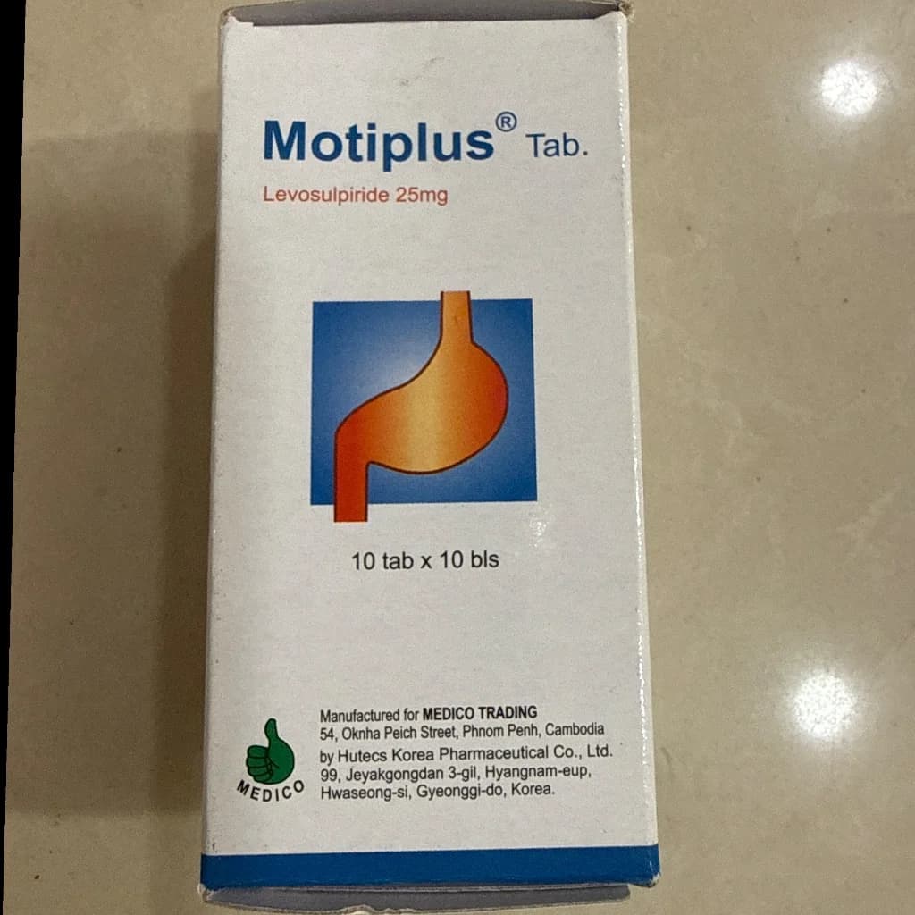 Motiplus Levosulpiride 25mg
