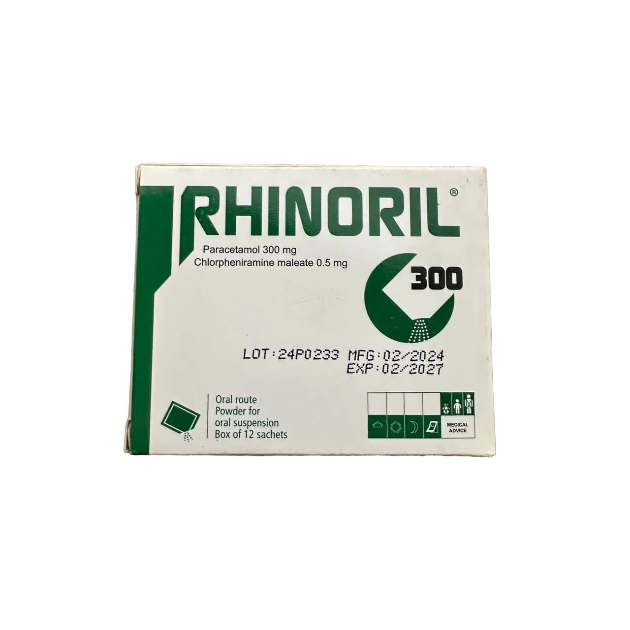 RHINORIL 300 mg / 0.5 mg