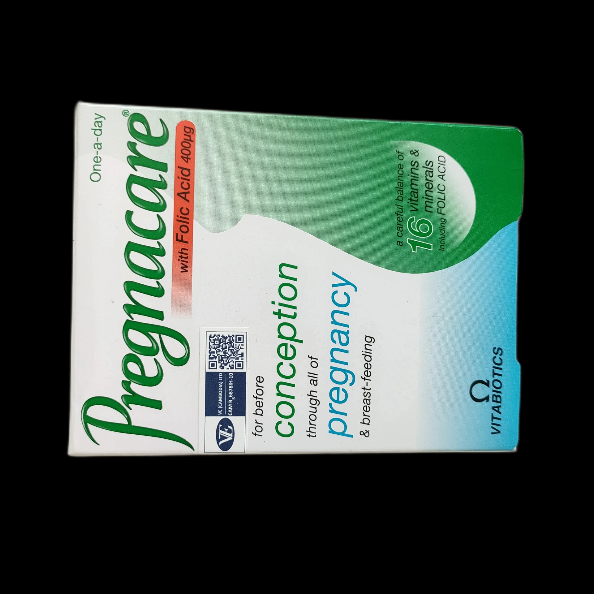Pregnacare Original 16 vitamins & minerals with Folic Acid 400μg - SREY MOM PHARMACY