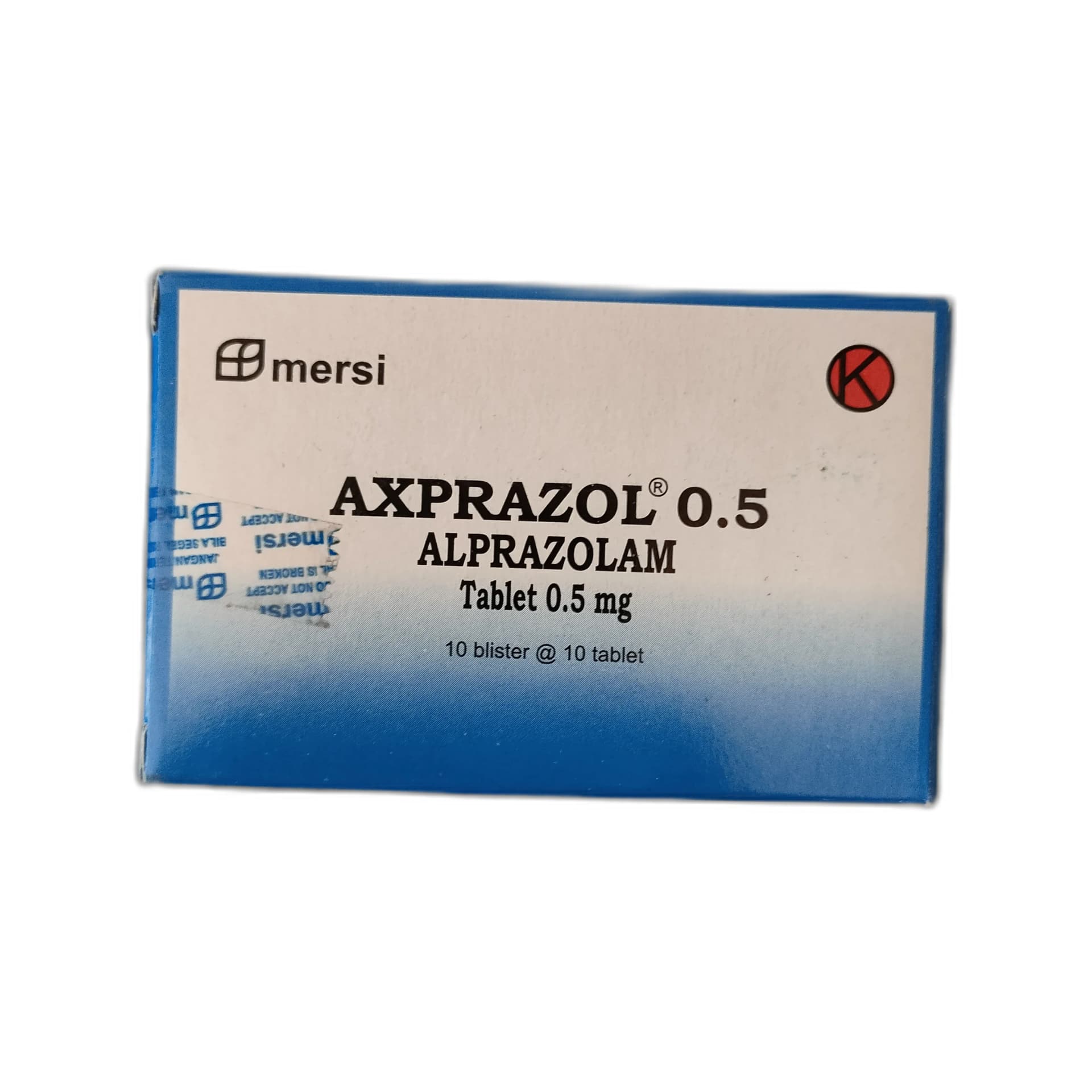 Axprazol 0.5 0.5 mg