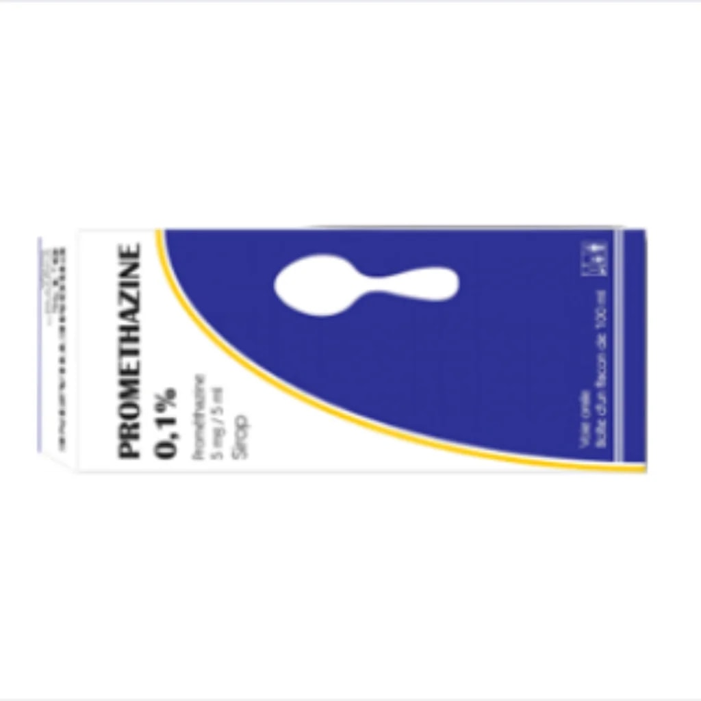 Promethazine 0.1% 5mg/5ml (100ml) Syrup 0.1% 5mg/5ml (100ml) - Phnom Penh Care Pharmacy 2ND Floor / Under CENTRAL HOSPITAL