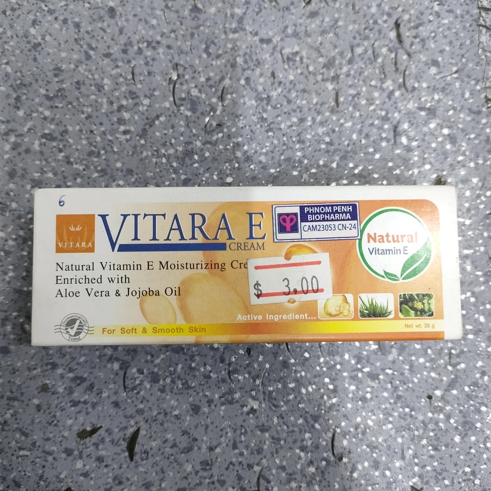 Vitara E Cream Not available - Depot De Pharmacie "A" Kim Houy