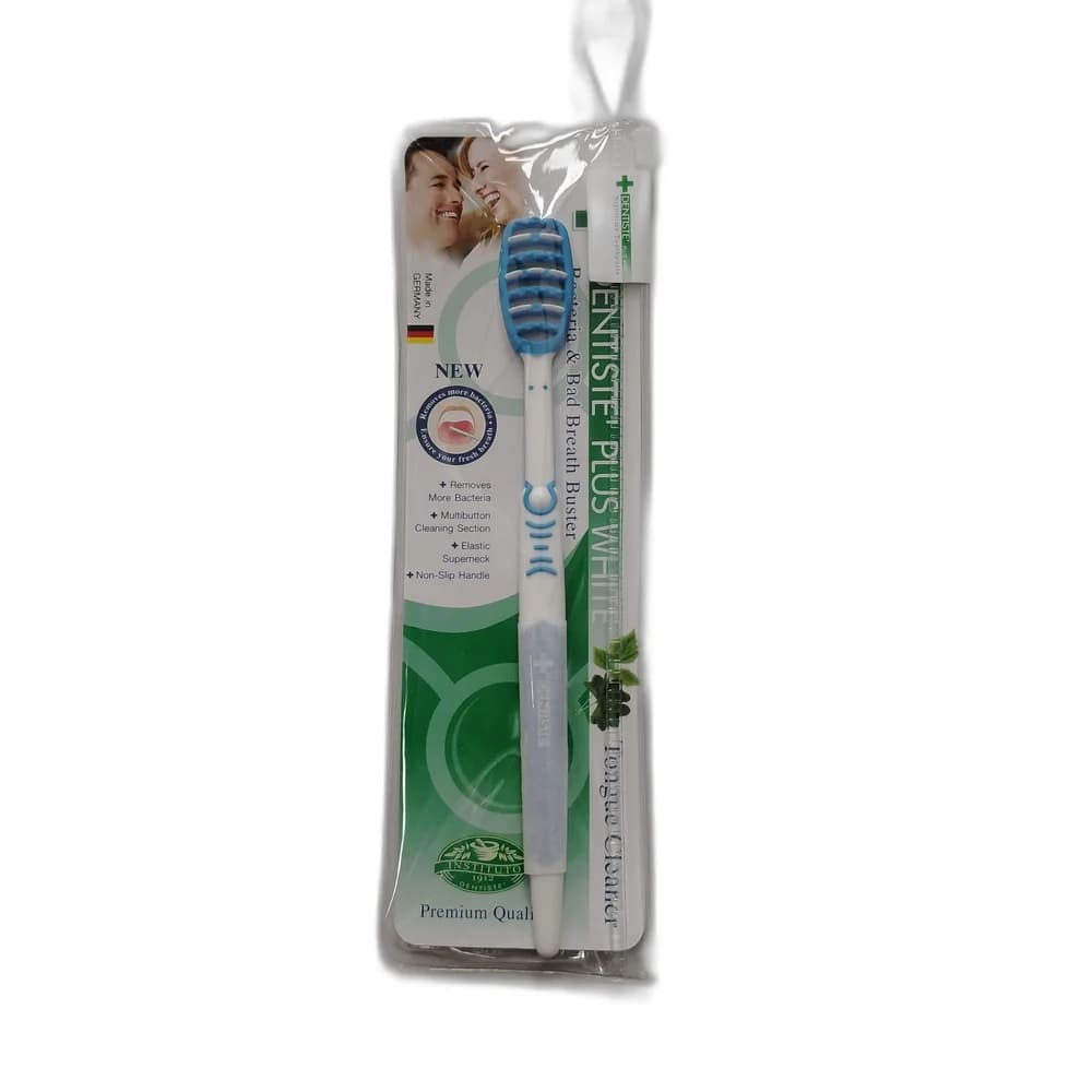 Dentiste' Plus White Tongue Cleaner Bacteria & bad breath buster