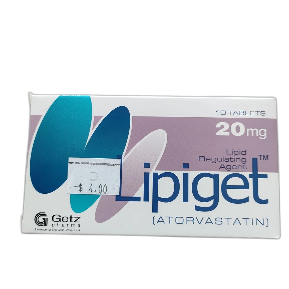 Lipiget 20 mg 20 mg - SUKHA PHARMACY