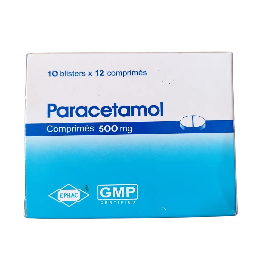 Paracetamol Ephac 500 mg - ហ្វាម៉ាសង់តេ