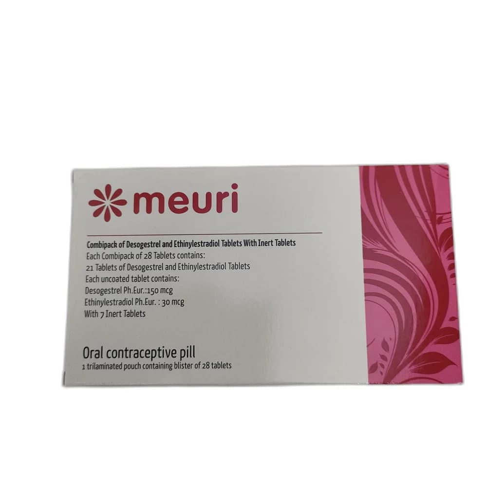 Meuri Desogestrel 150 mcg / Ethinylestradiol 30 mcg