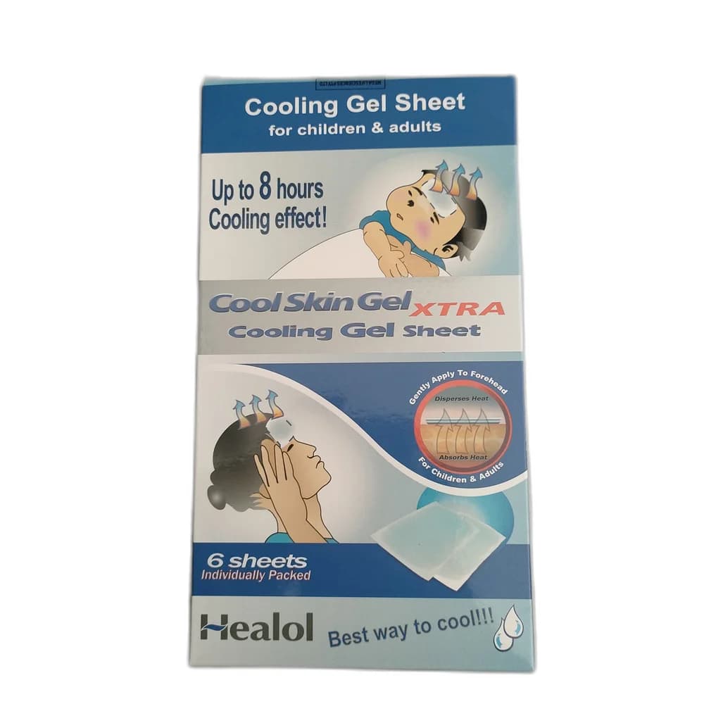 Cool Skin Gel Xtra Per sheet: L-Menthol 0.045% w/w