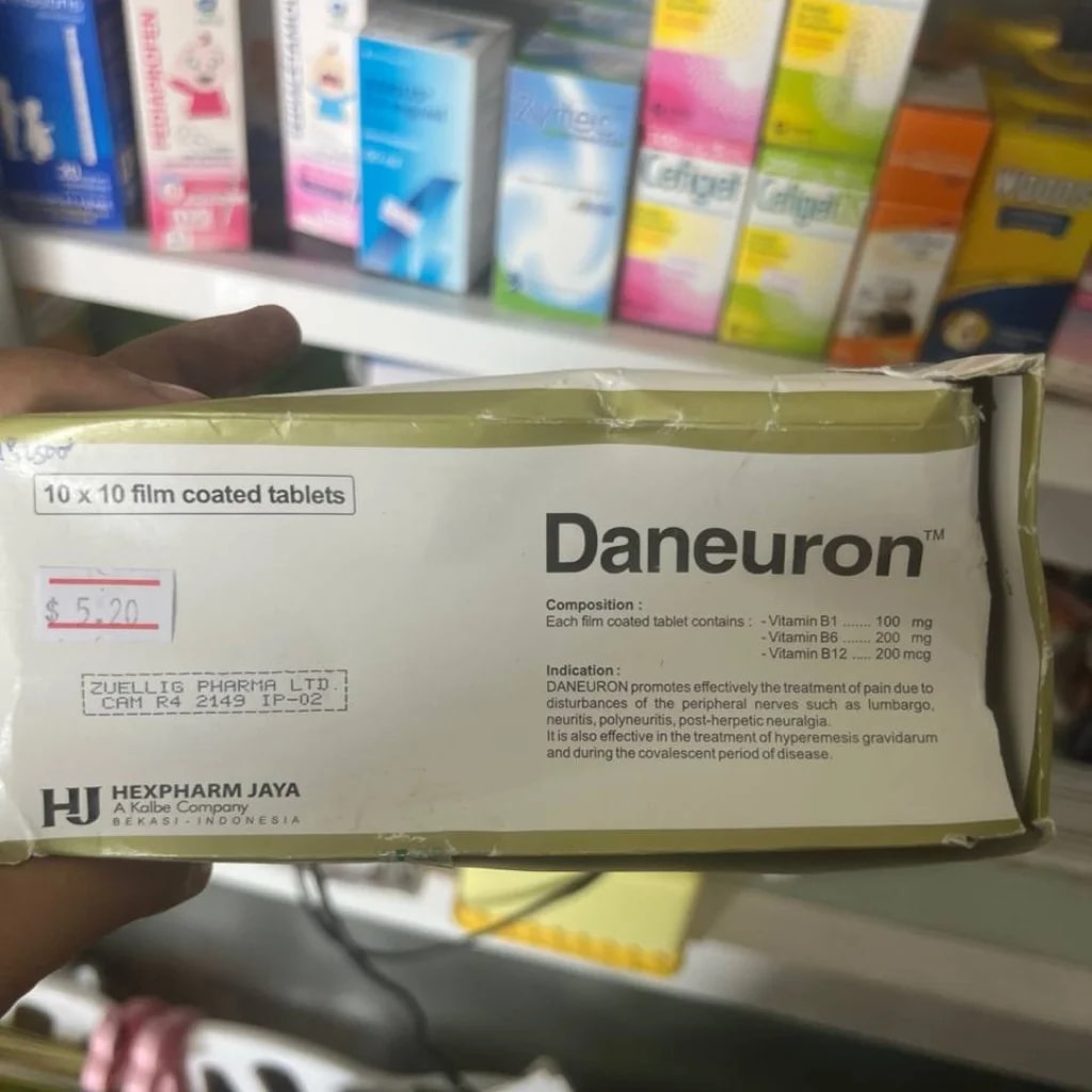 Daneuron Film coated tablets - MONGKUL SOKHAPHEAP PHARMACY