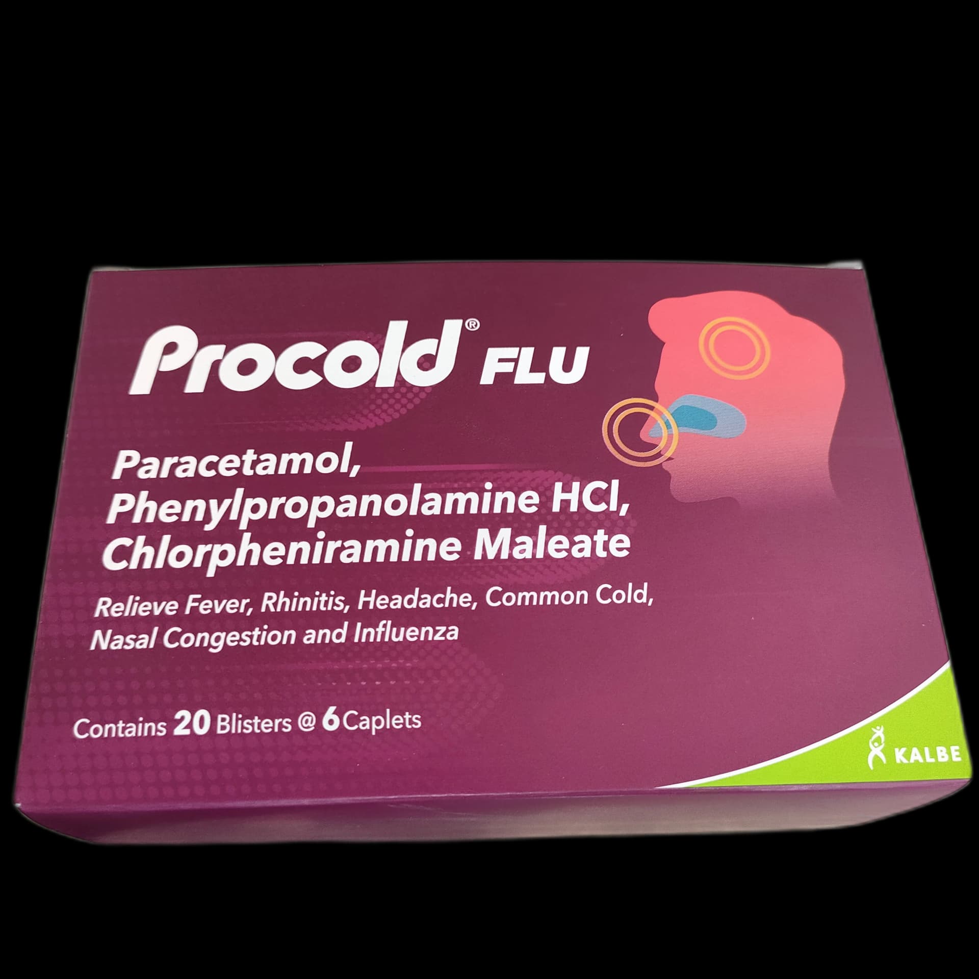 Procold Flu Paracetamol + Phenylpropanolamine HCl + Chlorpheniramine Maleate