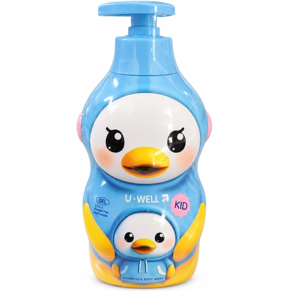 U-Well Kid Shampoo & Body Wash 500 g - Pharmacy Krech hong
