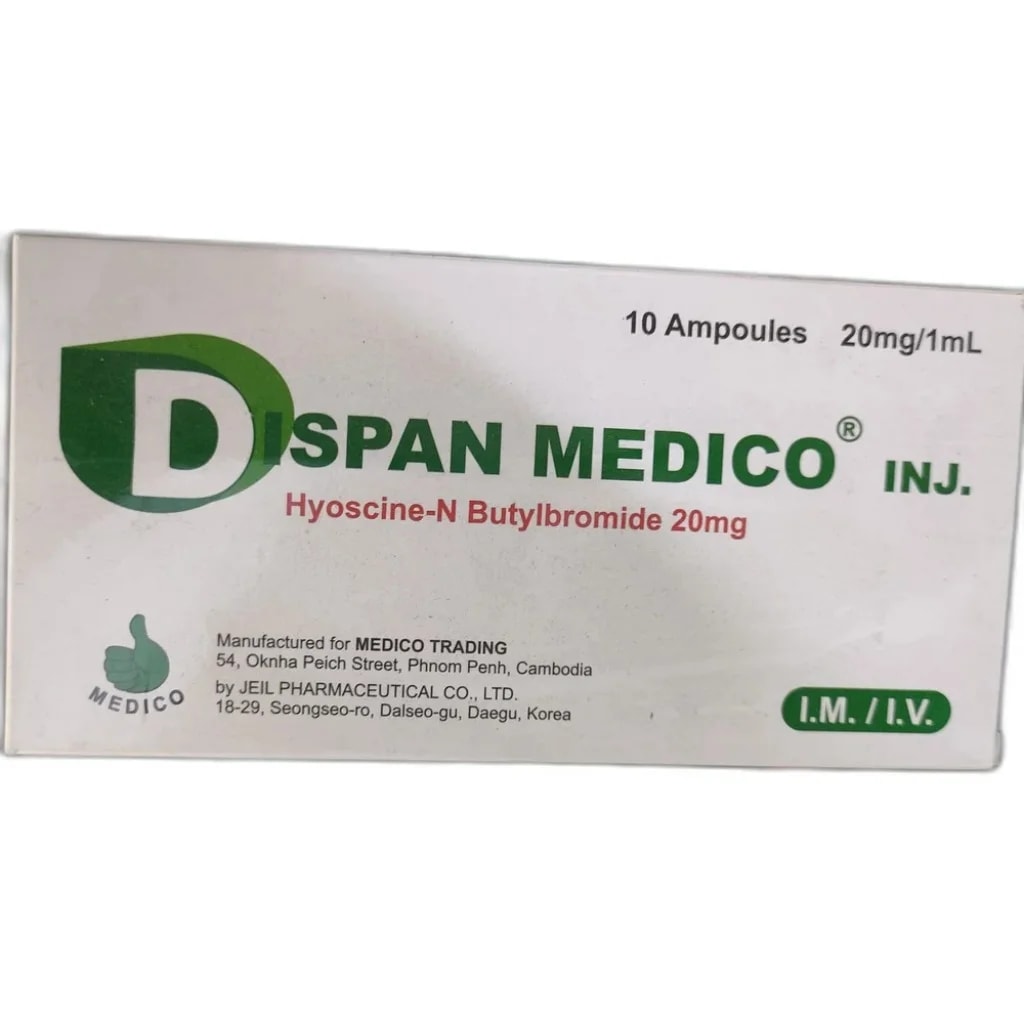 Dispan Medico 20mg/1mL per ampoule; 10 ampoules per box - PHARMACIE PORNLEU PICH