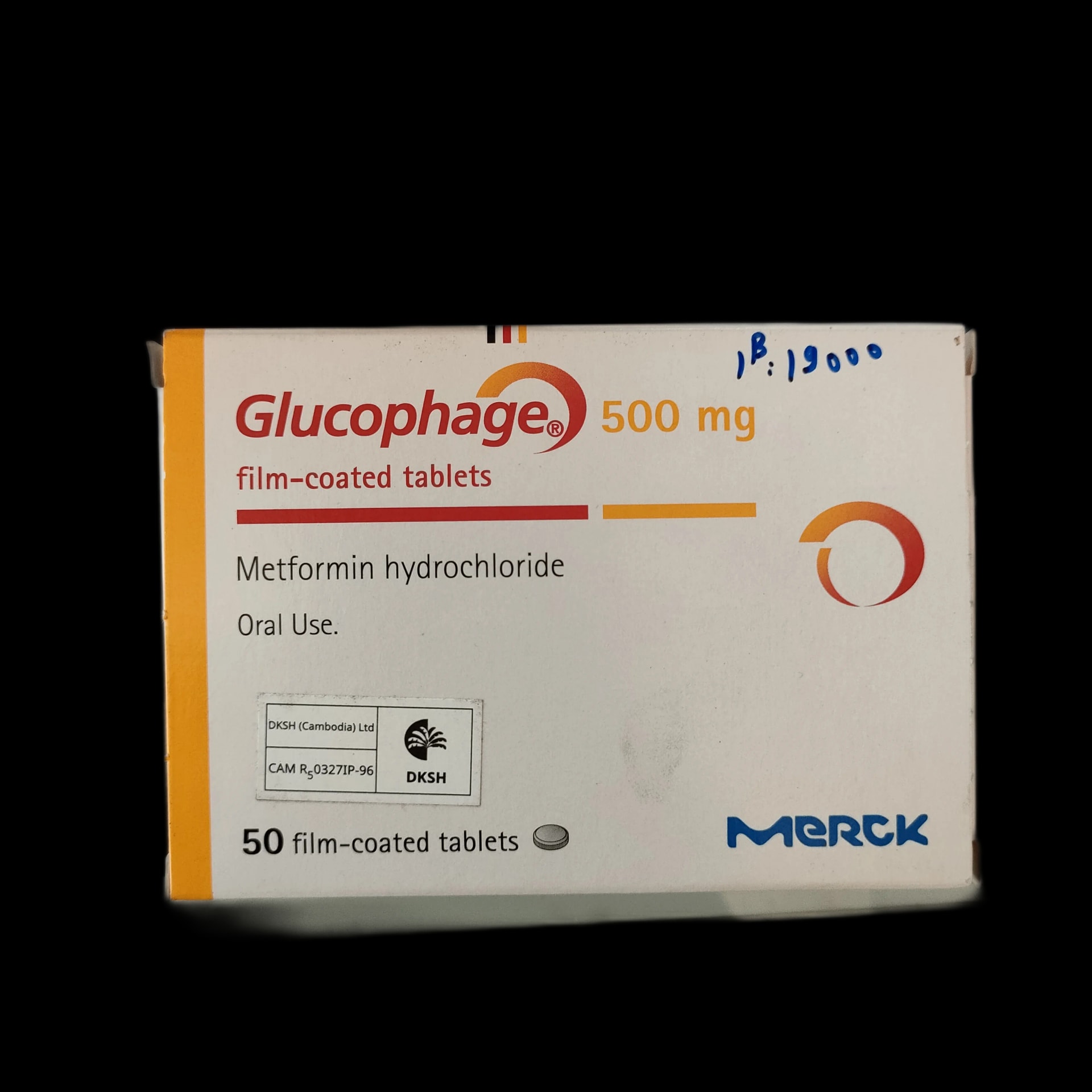 Glucophage 500 mg 500 mg - SREY MOM PHARMACY
