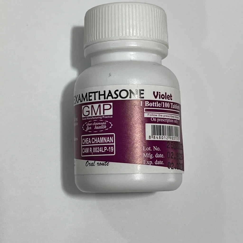 Dexamethasone violet O.5mg - PONLEU DOUNG DARA PHARMACY