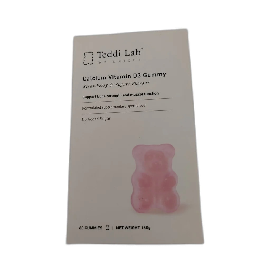 Teddi Lab Calcium Vitamin D3 Gummy - DHOU CARE PHARMACY
