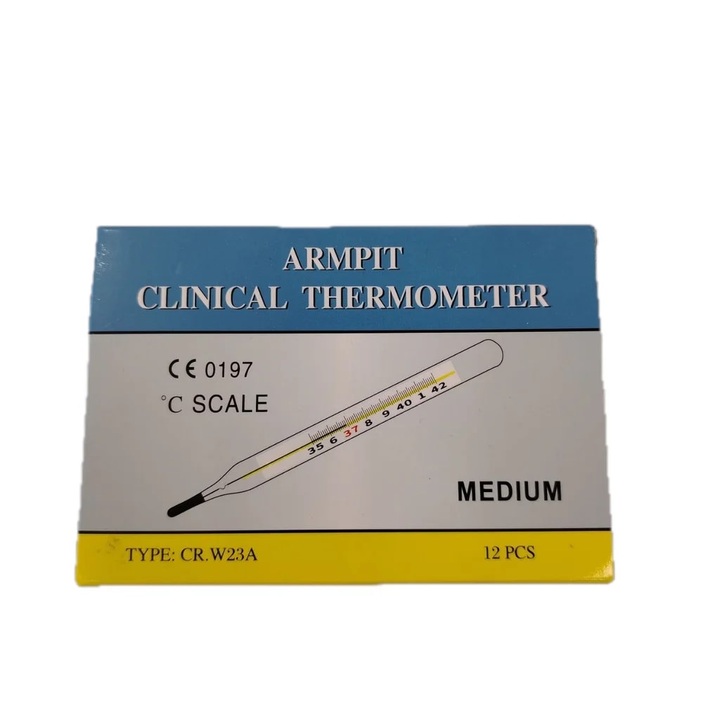 Armpit Clinical Thermometer Medium, °C scale 35-42 (CR.W23A) - Reach Srey