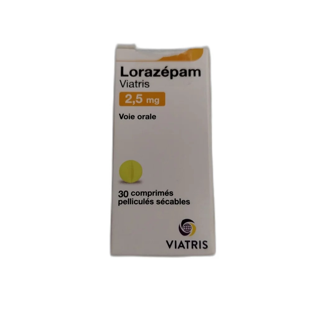 Lorazépam Viatris 2.5 mg - DHOU CARE PHARMACY