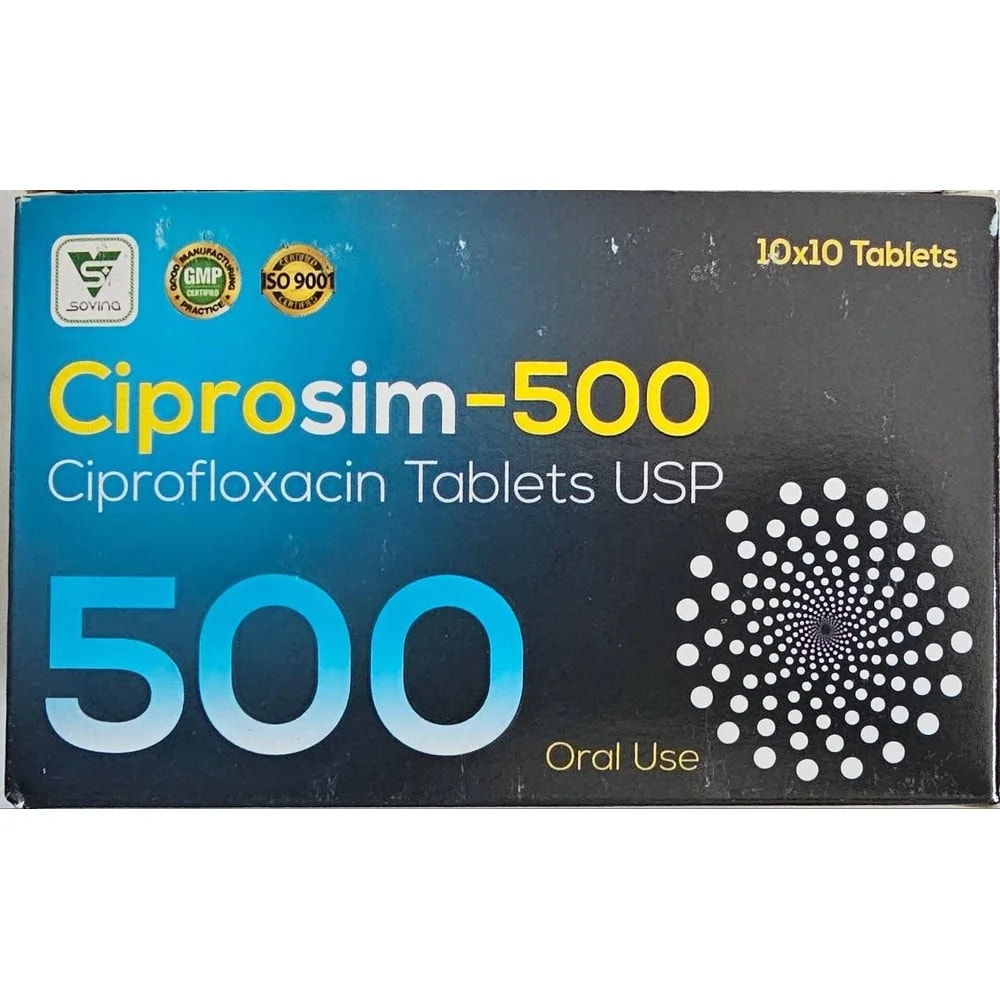 Ciprosim 500 mg - TRAM NEAK PHARMCY