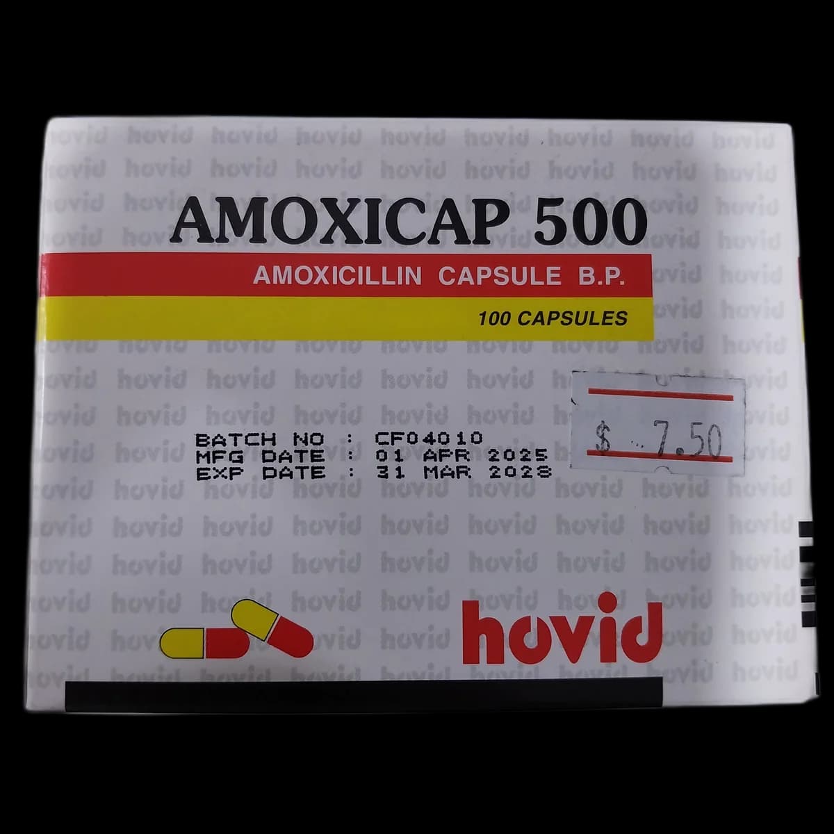 Amoxicap 500 500mg