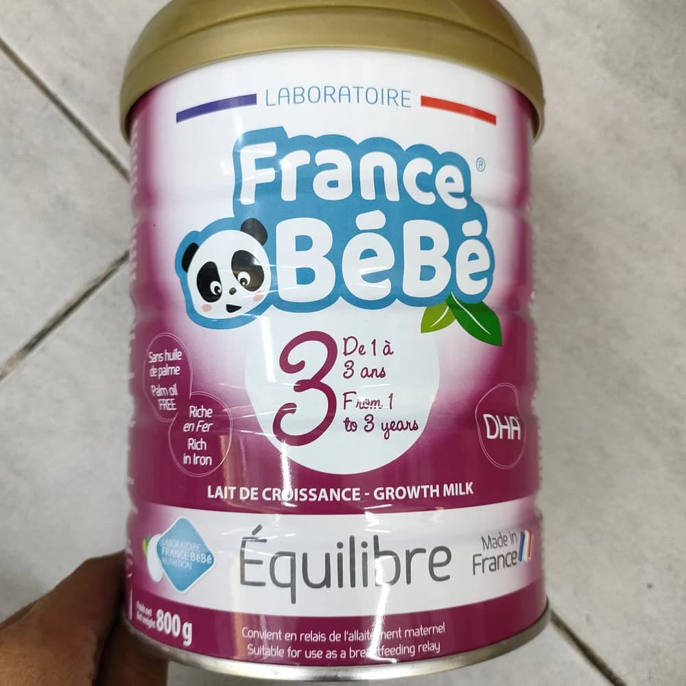 France Bébé 3 Lait de Croissance Équilibre 1-3 years, 800 g powder
