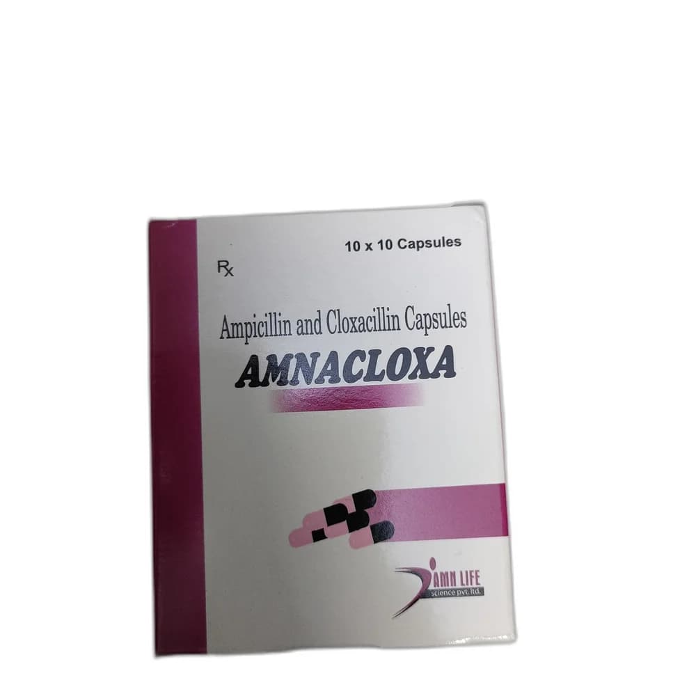 Amnacloxa Ampicillin 250 mg / Cloxacillin 250 mg