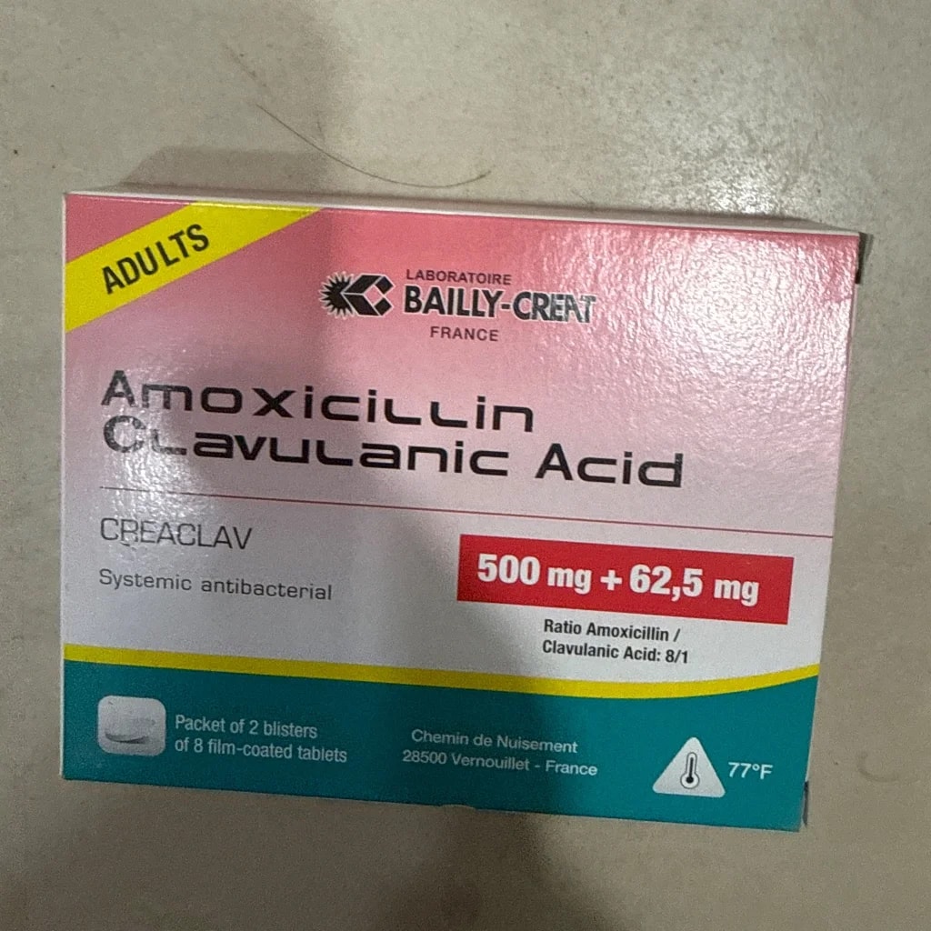 Creaclav 500mg/62.5mg - PONLEU DOUNG DARA PHARMACY