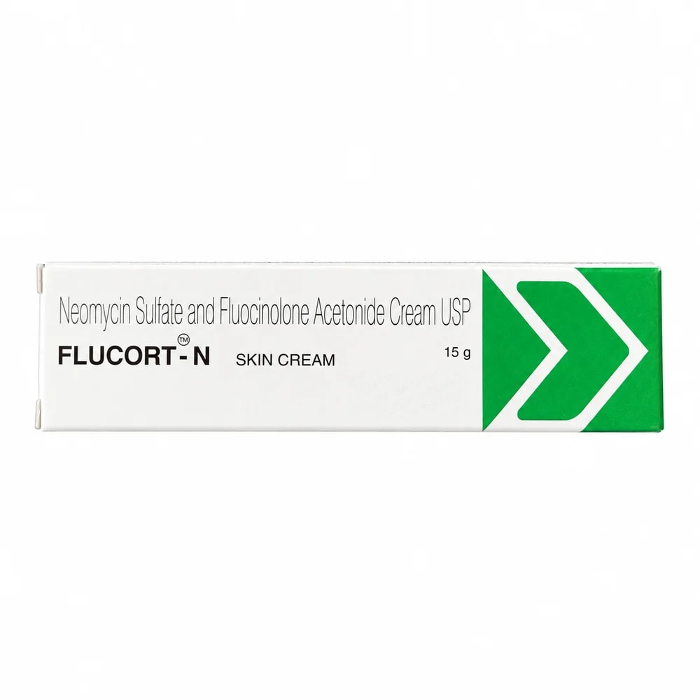 Flucort-N Fluocinolone acetonide 0.025% / neomycin sulfate 0.5% - Sann Sopheachenda Pharmacy