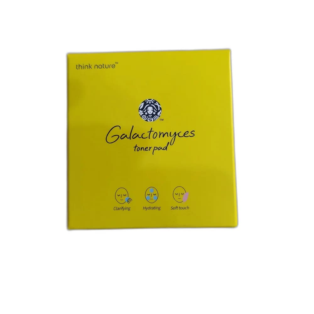 Think Nature Galactomyces Toner Pad Galactomyces Ferment Filtrate 5,000 ppm