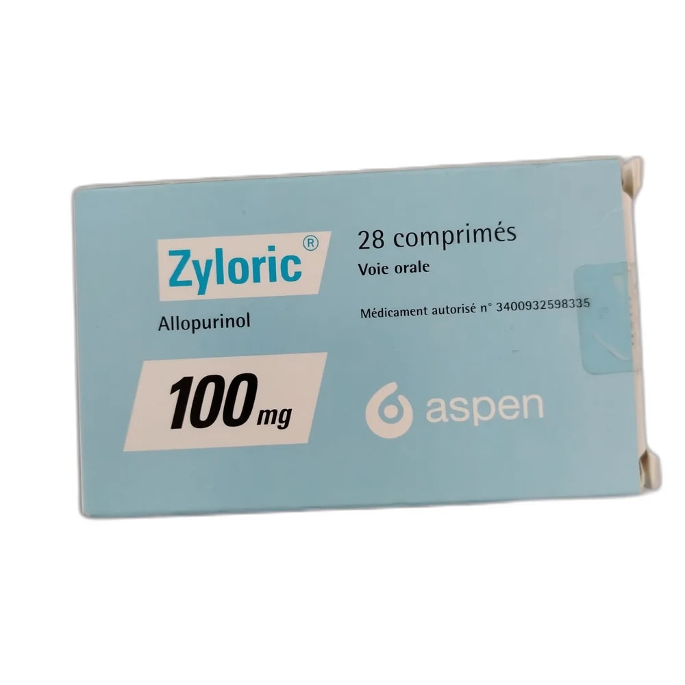 Zyloric 100 Allopurinol 100 mg per oral tablet (28 tablets per box) - Oudom Puthik Pharmacy
