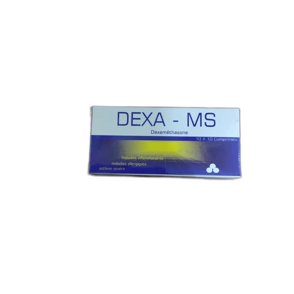 Dexa-MS 0.5 mg per tablet (per back panel)