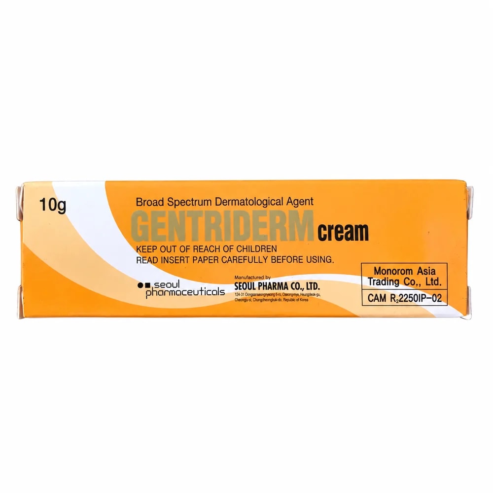 Gentriderm Cream 0.64 mg / 10 mg / 1 mg per g - ហ្វាម៉ាសង់តេ