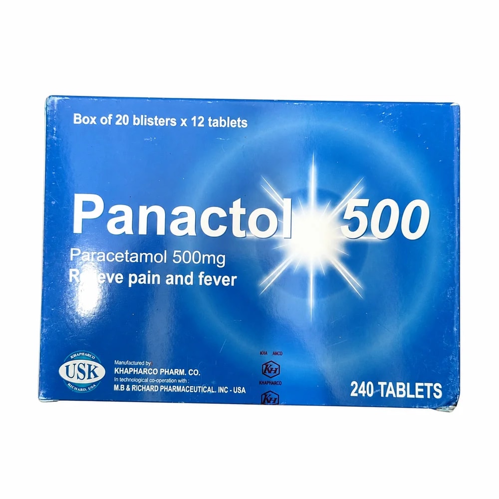 Panactol 500 mg - Preash Khan Pich I Pharmacy