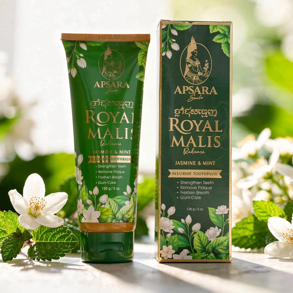 Royal Malis Toothpaste 150g - RUMDUOL HOUSEHOLDS COMPANY LIMITED