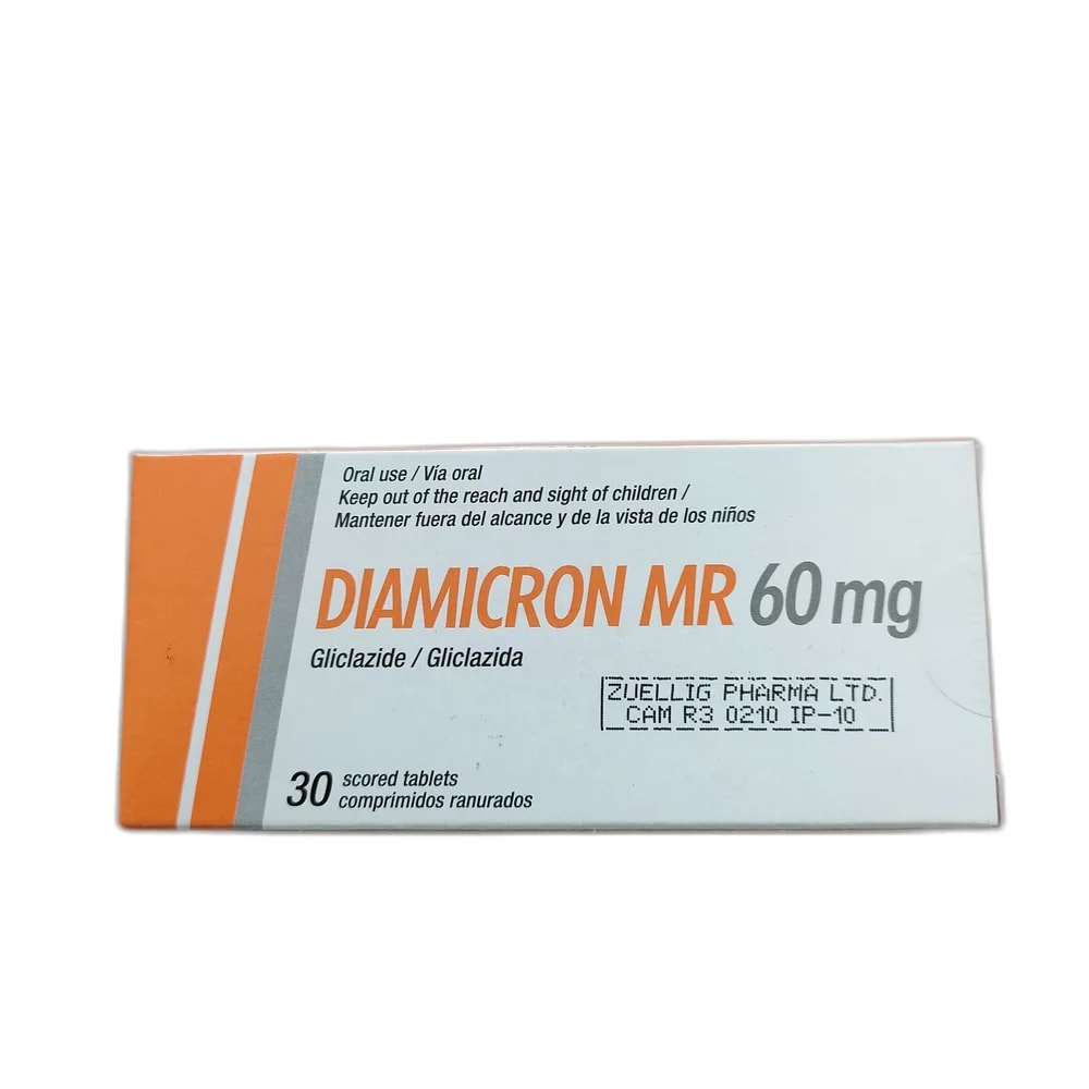 Diamicron MR 60 mg 60 mg - SUKHA PHARMACY