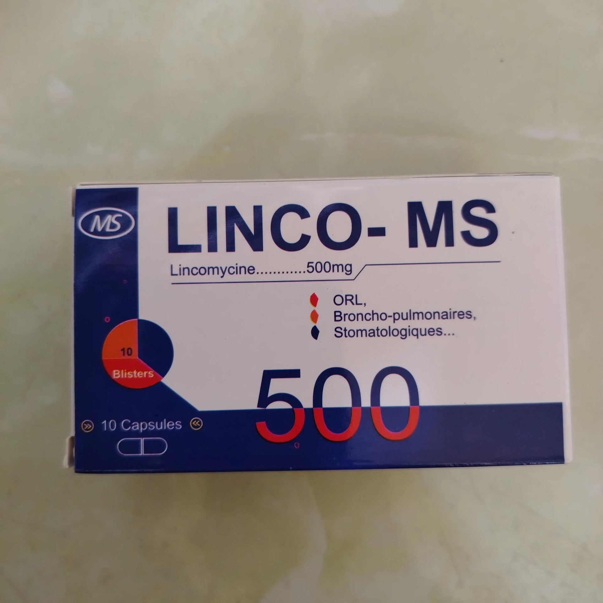 Linco-MS 500 mg - Phal Cham Rouen