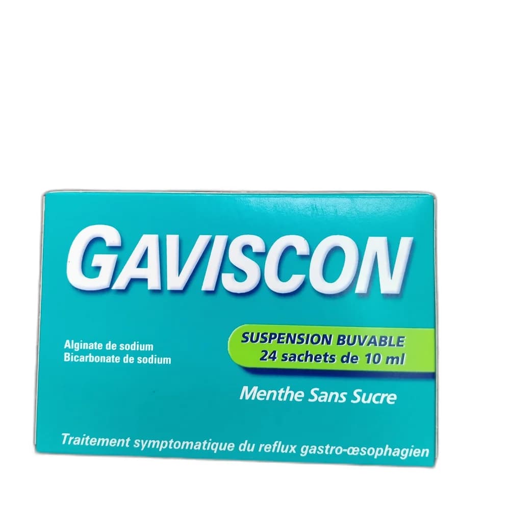 Gaviscon Sodium Alginate 500 mg / Sodium Bicarbonate 267 mg per 10 mL sachet