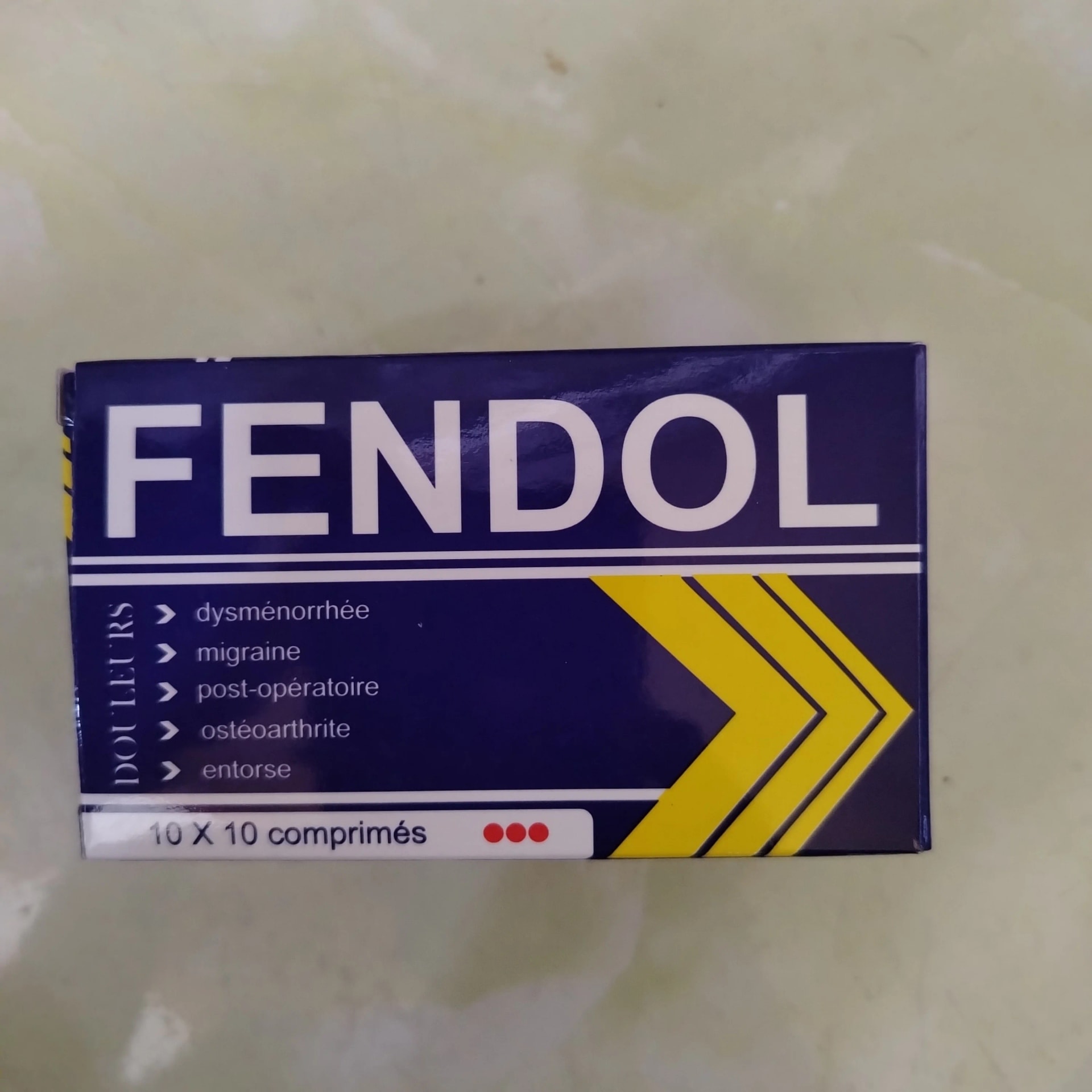 Fendol Ibuprofen 200mg + Paracetamol 500mg - Phal Cham Rouen
