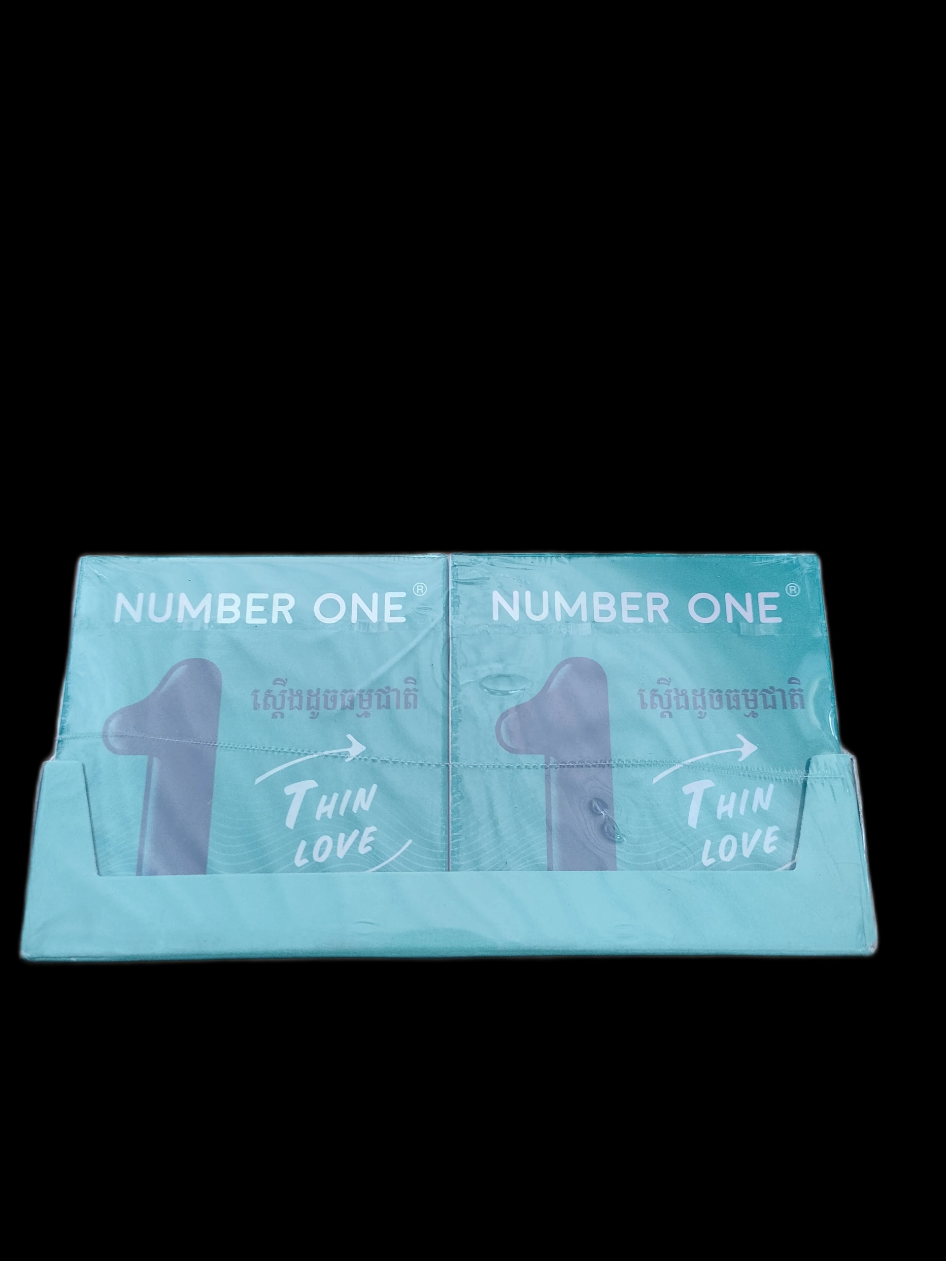 Number One Thin Love Condoms 3 condoms - PHARMARCY DARA RAKSMEY KOK CHAMBOK