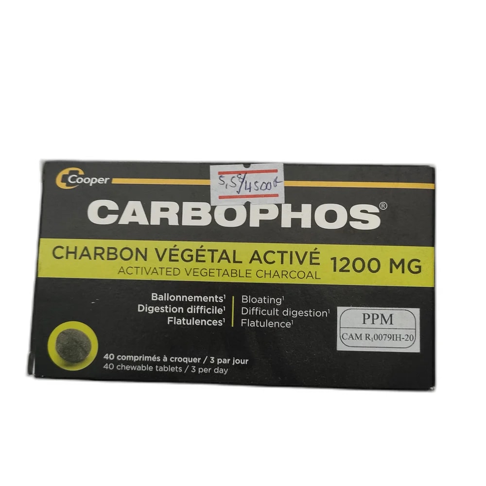 Carbophos 1200 mg - MEY PHARMA PHARMACY