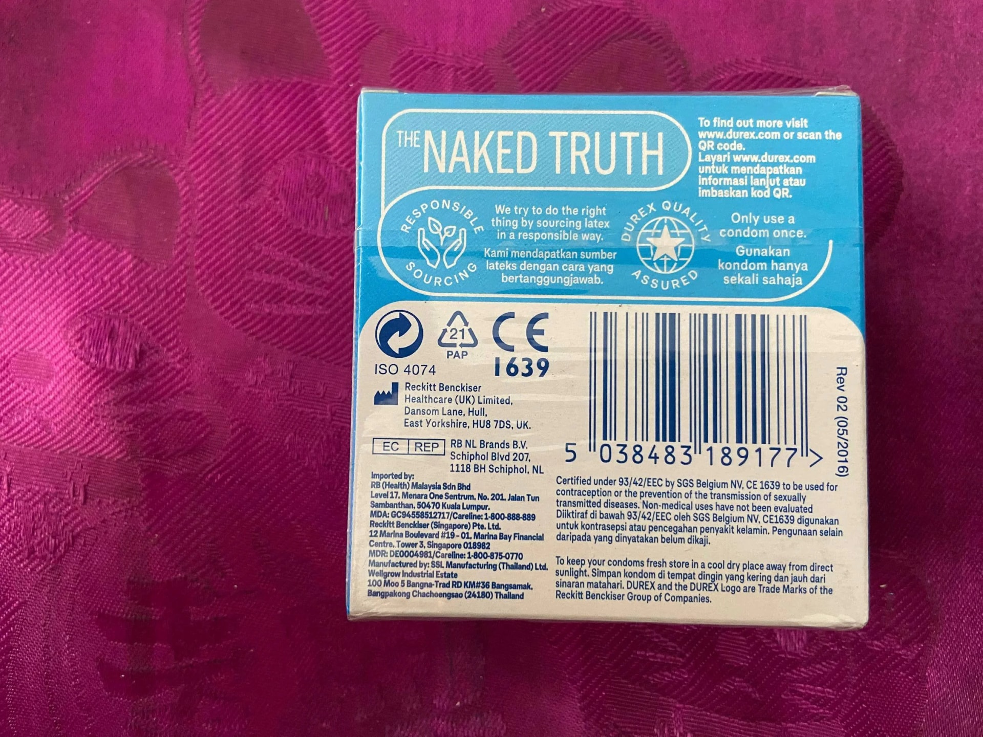 Durex Not available - Dosage pharma