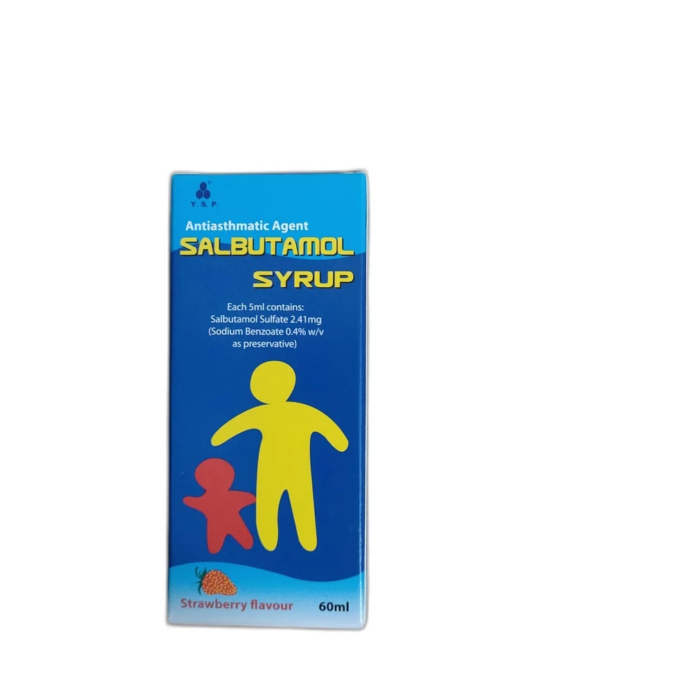 Salbutamol Syrup 2.41 mg/5 mL - PHARMACIE MONGKUL