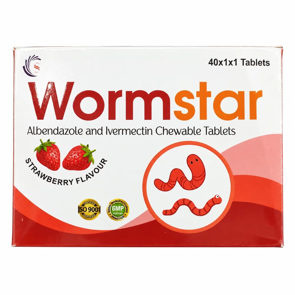 Wormstar 400 mg / 6 mg