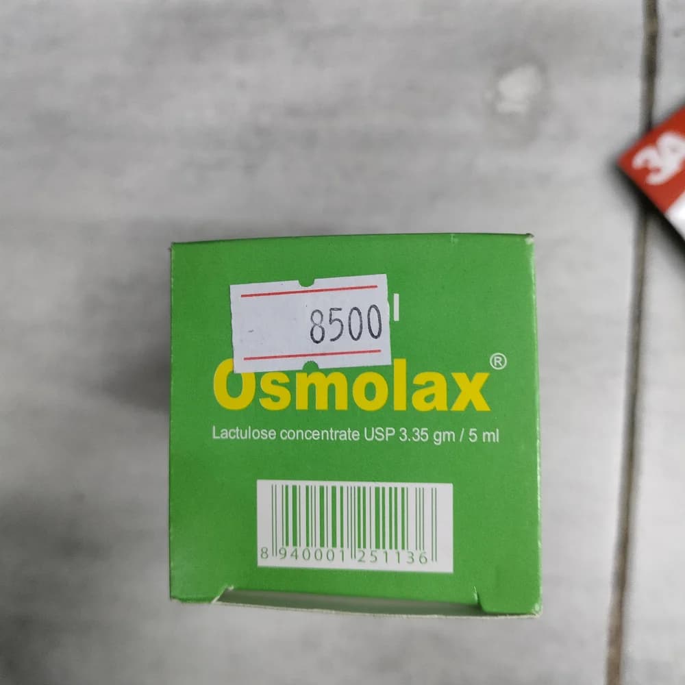 Osmolax Lactulose concentrate USP 3.35 g / 5 mL